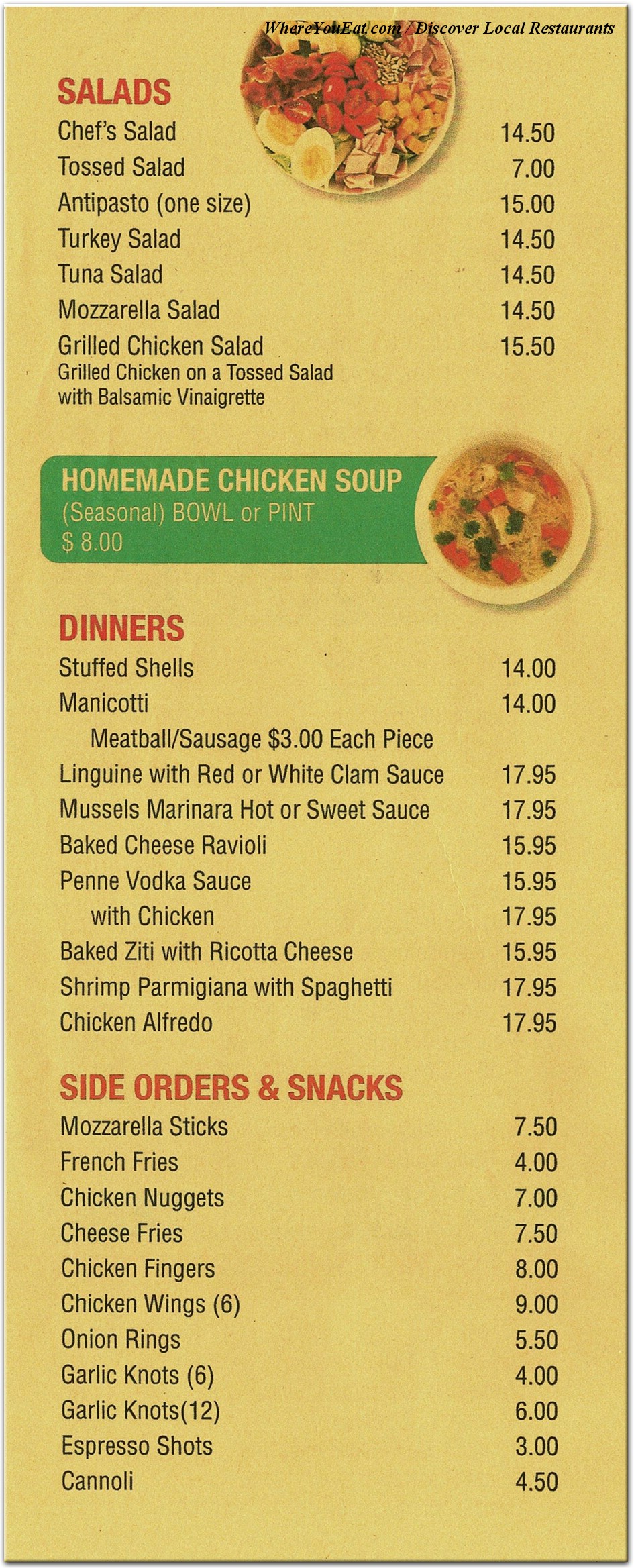 Our Foods